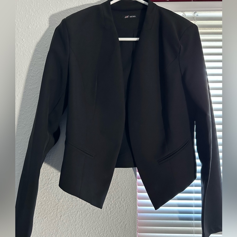 Black blazer; size small